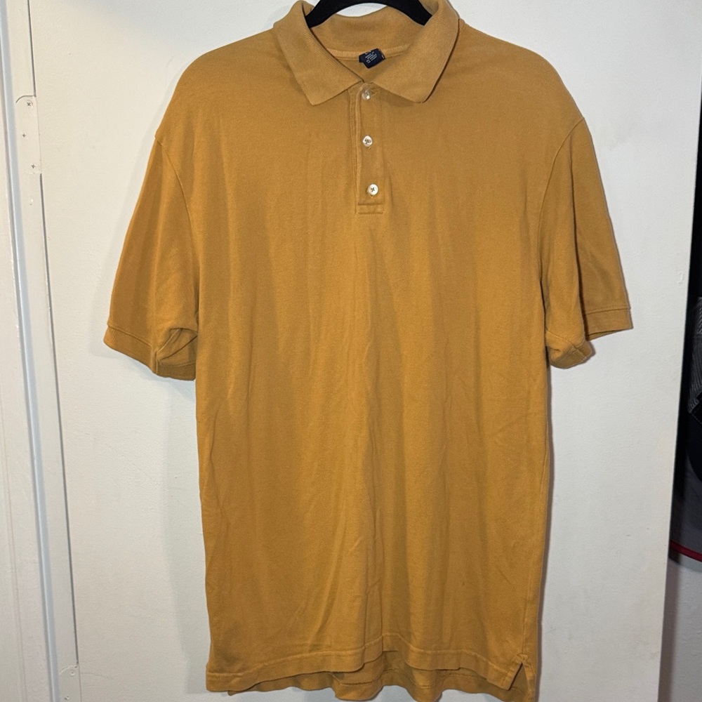 Men's Mustard Polo Shirt